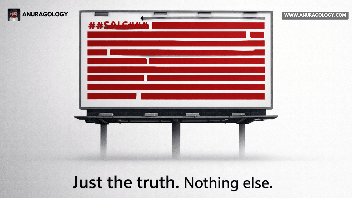 The "Anti-Marketing" Playbook: Why Radical Transparency is Your Best Growth Strategy in 2026