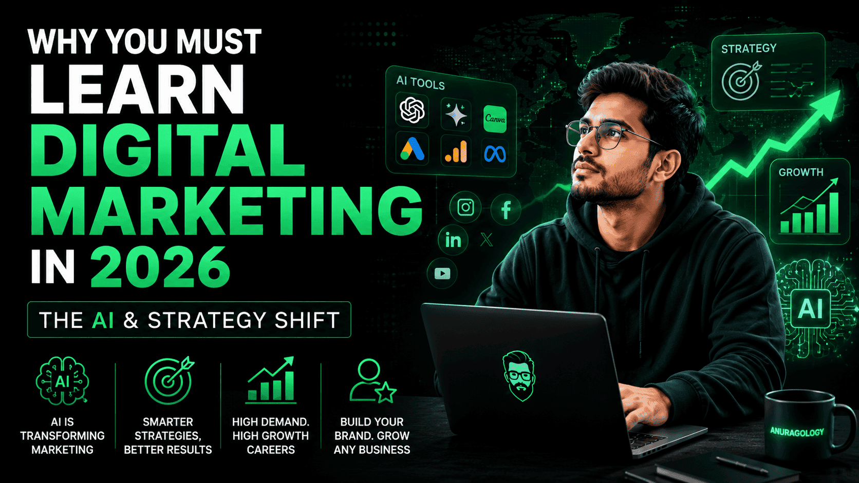 Why You Must Learn Digital Marketing in 2026 (The AI & Strategy Shift)
